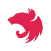 NestJS Logo - A Progressive Node.js Framework for Building Server-Side Applications