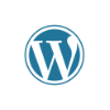 WordPress Logo - Popular Content Management System for Websites